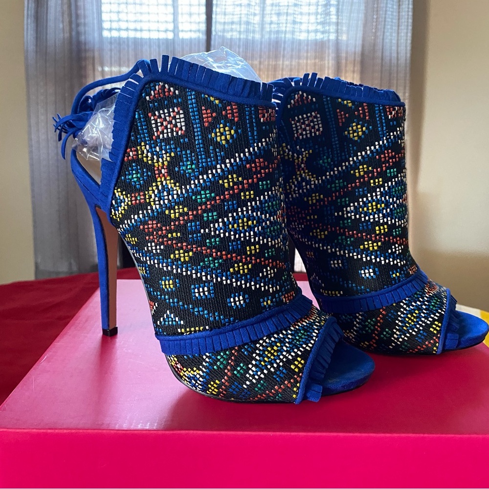 Faydra dress sanders royal blue 8.5